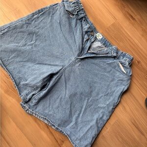 Shiny by Nature Denim Women's Elastic Waist Shorts